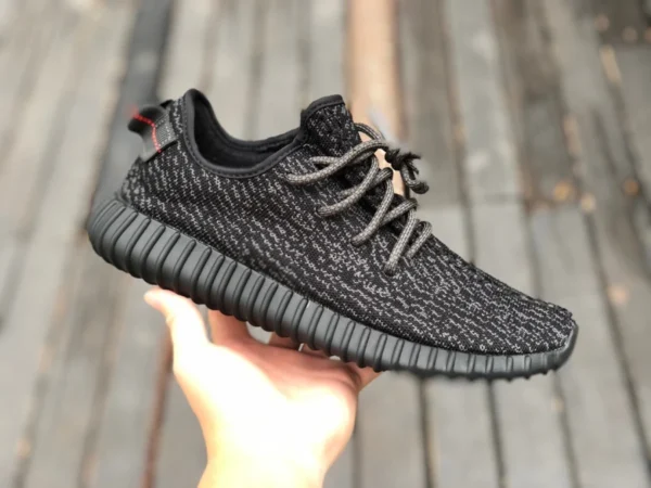 Кокос 350 первого поколения черный чистый оригинал Adidas Yeezy 350 Boost Black черный кокос 350 Kanye BB5350