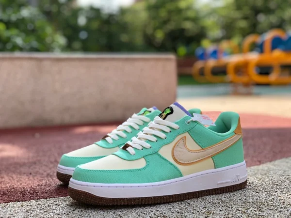 AF1 рисовый зеленый низкие спортивные кроссовки Nike Air Force 1 Low AF1 рисовый зеленый ананас CZ0268-300