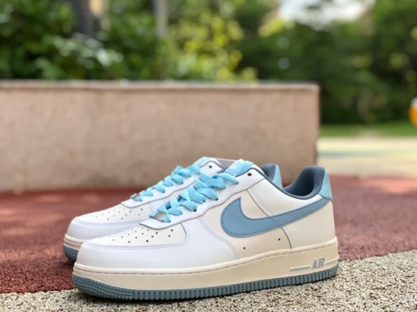 Белые низкие кроссовки Nike Air Force 1 Low '07 Air Force One CW3388-202 белого цвета AF1