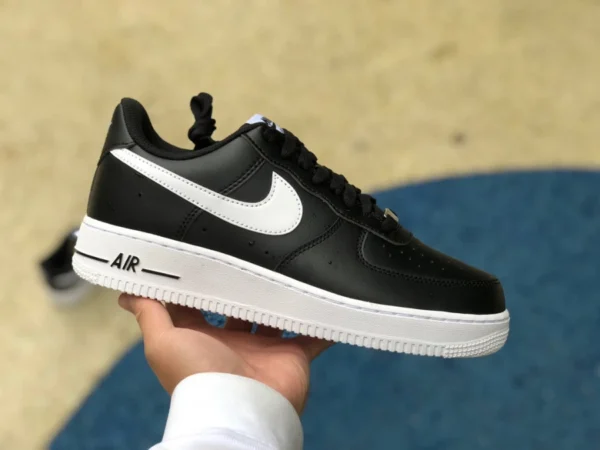 Черно-белые низкие повседневные кроссовки Nike Air Force 1 '07 an20 AF1 cj0952-001