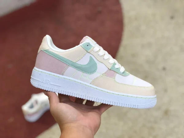 AF1 кремово-розовые низкие кроссовки NIKE AIR FORCE 1 '07 LX NN Летние мужские кроссовки Nike DR5648-030