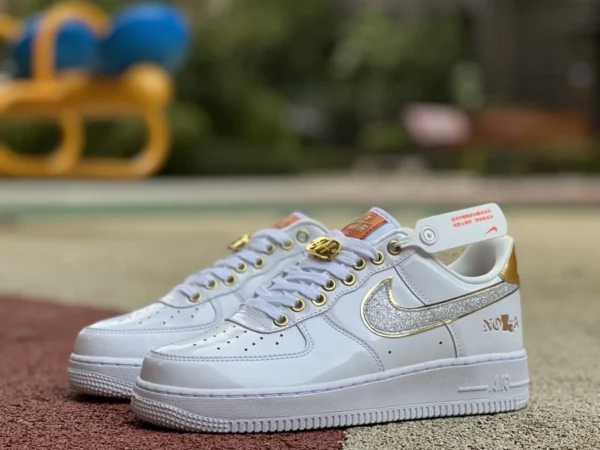 Мужские низкие кроссовки Nike Air Force AF1 Platinum Nola Low AF1 Platinum AF1 DZ5425-100