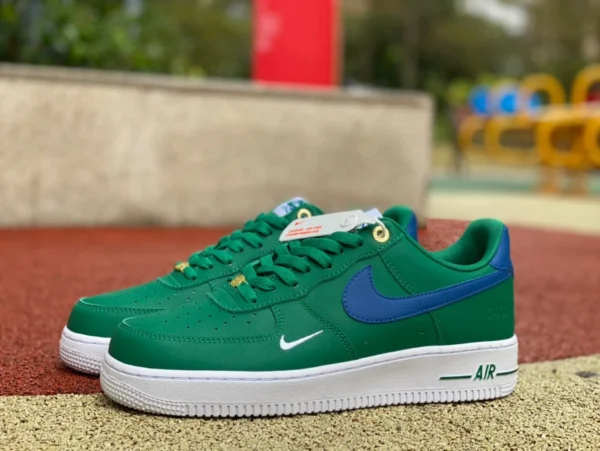 AF1 малахитовый зеленый низкий Nike Официальный Nike AIR FORCE 1 Air Force One 40-летие спортивная обувь зимняя новая модель DQ7658