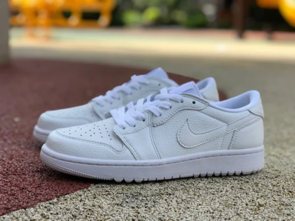 aj1 чисто белые низкие кроссовки Air Jordan 1 Low AJ1 чисто белые спортивные и повседневные туфли в стиле ретро DD9315-101