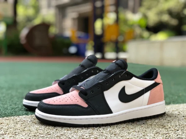 aj1 черный розовый low pure оригинальные баскетбольные кроссовки Air Jordan 1 Low OG AJ1 черный розовый CZ0790-061