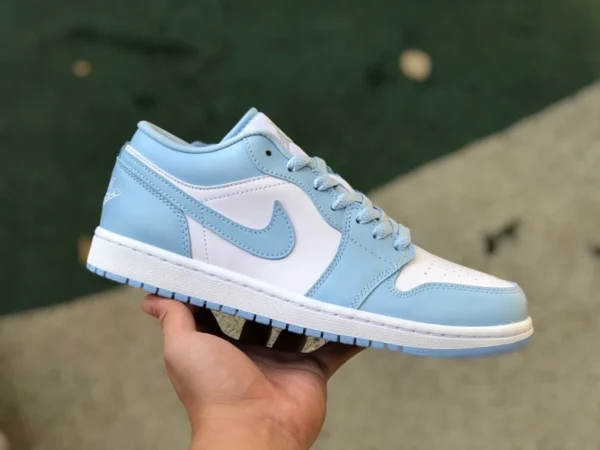 aj1 университетский синий низкий чистый оригинальный Air Jordan 1 Low AJ1 университетский синий белый синий низкий кеды синие кроссовки North Carolina DC0774-141