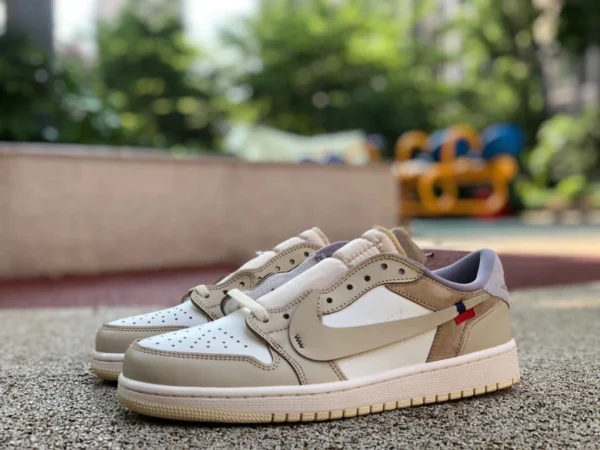 aj1 Off-white ts Joint Travis Scott x Nike Air Jordan 1 Low кроссовки AJ1 Joint LV TS Joint CZ0790-102