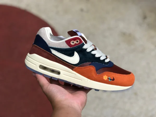 Max1 коричневая мандаринка Nike Air Max 1 коричневая мандаринка Kasina кроссовки на воздушной подушке DQ8475-800