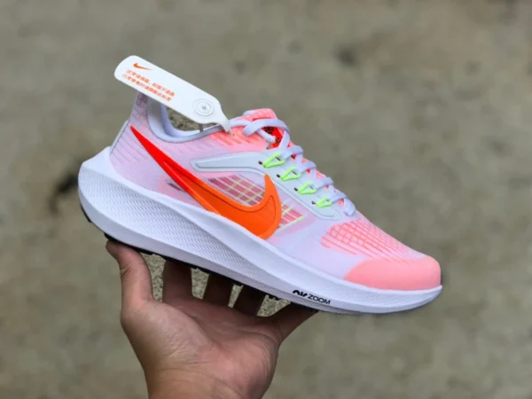 Nike Pegasus 39 Белый Розовый Nike Big Детская обувь Осень 2022 Новый AIR ZOOM Pegasus 39 Спортивные кроссовки на воздушной подушке DM4015-102