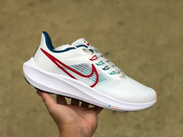 Nike Pegasus 39 белый красный зеленый Nike Nike Pegasus 39 кроссовки AIR ZOOM PEGASUS 39 спортивная обувь fd4322-161