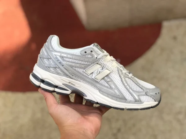 NB1906 Бело-серый Pure Original New Balance 1906 мужские и женские повседневные кроссовки в стиле ретро M1906RJM