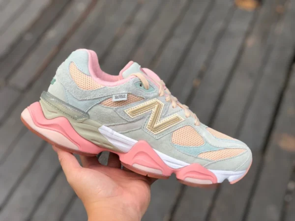 nb9060 Pink Blue President Pure Original Joe Freshgoods x New Balance 9060 Спортивная обувь в стиле ретро Pink Blue U9060JG1