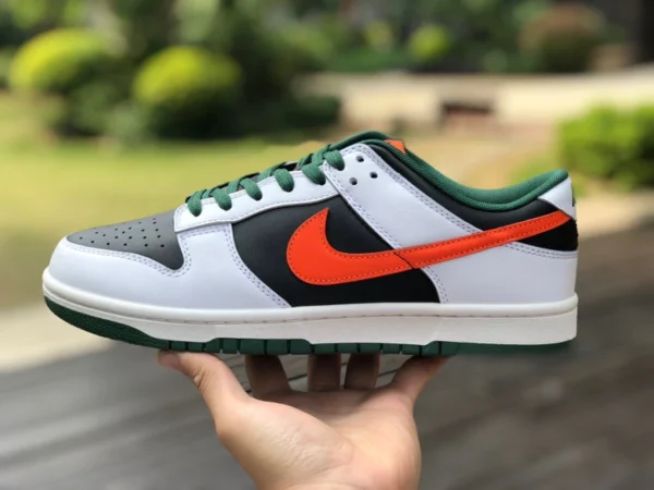 Dunk белый черный оранжевый зеленый Nike Dunk low белый черный оранжевый зеленый dd7412-997