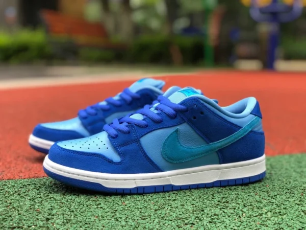 Туфли для скейтбординга Dunk темно-синие малиновые Nike SB Dunk Low синие малиновые DM0807-400