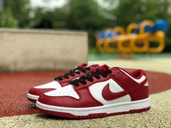 dunk белый красный желтый Dunk Low "Gym Red" белый красный dd1391-602