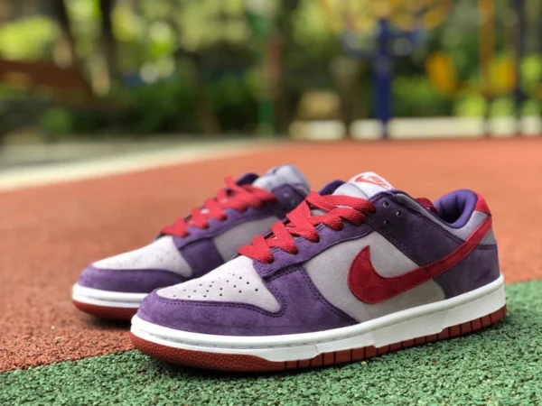 Кроссовки для скейтбординга Dunk малинового фиолетового цвета Nike Dunk SB Low Plum Violet малинового фиолетового цвета CU1726-500