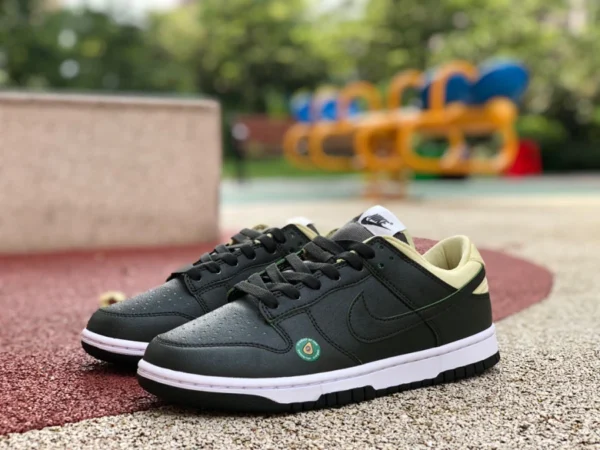 Dunk avocado low NIKE DUNK LOW LX темно-зеленые повседневные кроссовки авокадо DM7606-300