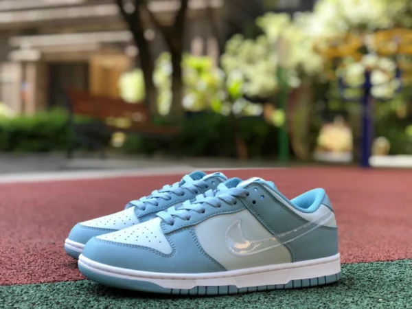 Кроссовки Dunk сине-серые низкие Nike Dunk Low сине-серые низкие повседневные кроссовки в стиле ретро в стиле ретро DH9765-401