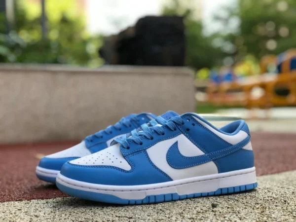 Dunk University Синий Высококачественный Nike Dunk Low Retro University Blue Северная Каролина Бело-Синий Низкий Топ DD1391-102