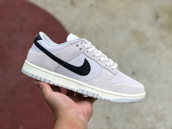 Серо-черные низкие кроссовки Dunk Low серо-черные в ретро стиле Nike Dunk Low DO9776-001