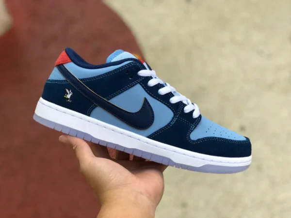 Dunk Blue Pigeon, высококачественная версия Почему так грустно x Nike SB Dunk Low Pro dx5549-400?