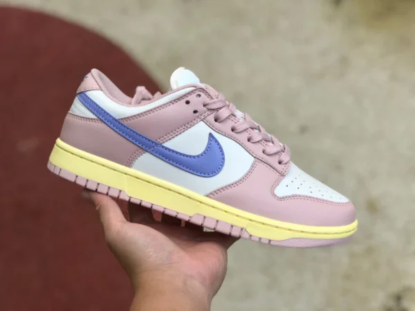 Высококачественные розовые и фиолетовые кроссовки Nike Dunk Low с низким берцем в стиле ретро, классические повседневные кроссовки DD1503-601