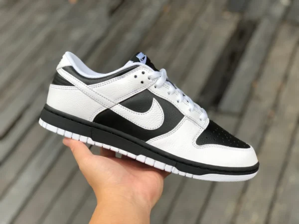 Кроссовки Dunk бело-черные с реверсом Nike Dunk Low Reverse Panda бело-черные кроссовки с реверсом в виде панды FD9064-011