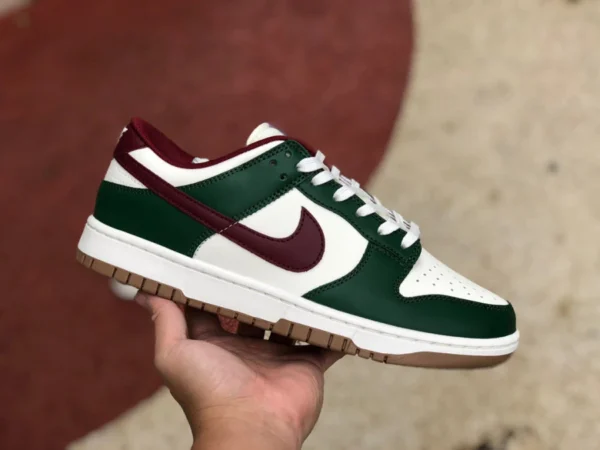 Dunk белый зеленый красный низкий высокое качество Nike Dunk Low "Gorge Green" зеленый каньон FB7160-161