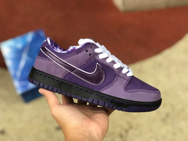 Кроссовки с низким вырезом Dunk Purple Lobster Nike SB Dunk Purple Lobster Concepts BV1310-555