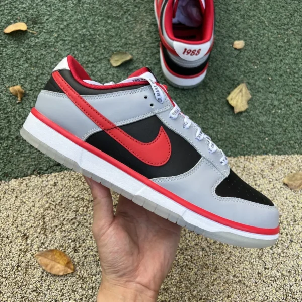 Dunk серый черный красный мандаринка CAU Athletics X Nike Dunk Low серые черные красные низкие кроссовки для скейтборда ретро кроссовки DR6189-001