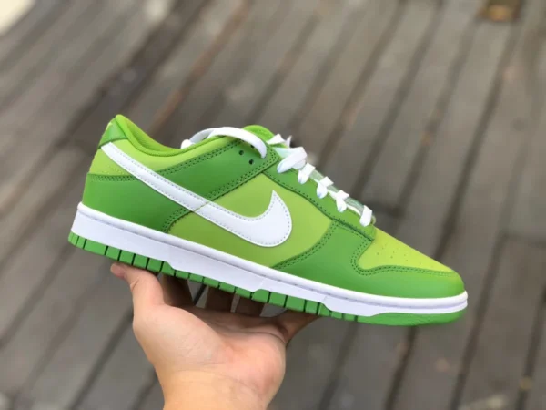 Dunk Apple Green чистый оригинальный Nike Dunk Low white green apple green низкие повседневные кроссовки в стиле ретро DJ6188-300