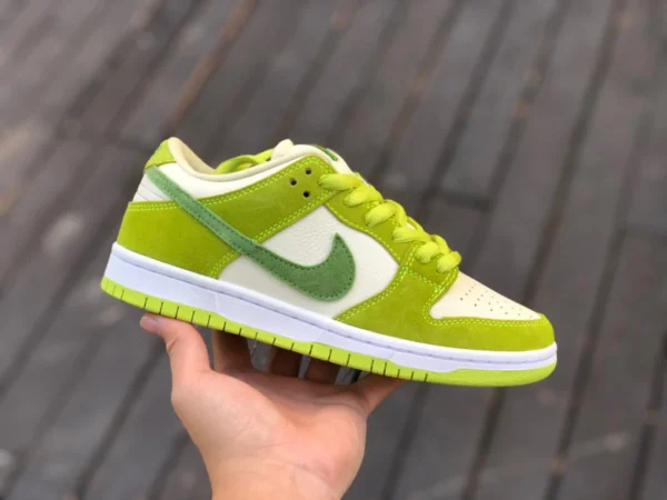 Dunk green apple low pure оригинальные кроссовки Nike SB Dunk Low white green green apple в стиле ретро повседневные кроссовки DM0807-300