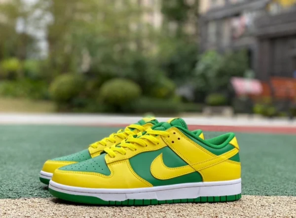 Dunk Reverse Brazil чистый оригинальный Nike Dunk Low 'Reverse Brazil' "Reverse Brazil" DV0833-300