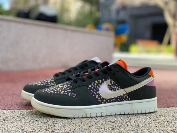 Низкие кроссовки Dunk крапчатая форель Nike Dunk Low "Bainbow Trout" нескользящие амортизирующие износостойкие низкие кроссовки зеленые FN7523-300