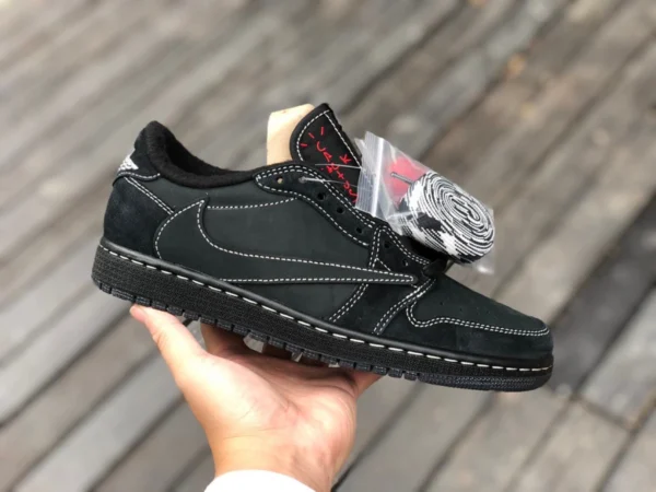 aj1 barb low top black Soul новая оригинальная упаковка в коробке Travis Scott x Air Jordan 1 Low OG "Barb 5.0" dm7866-001