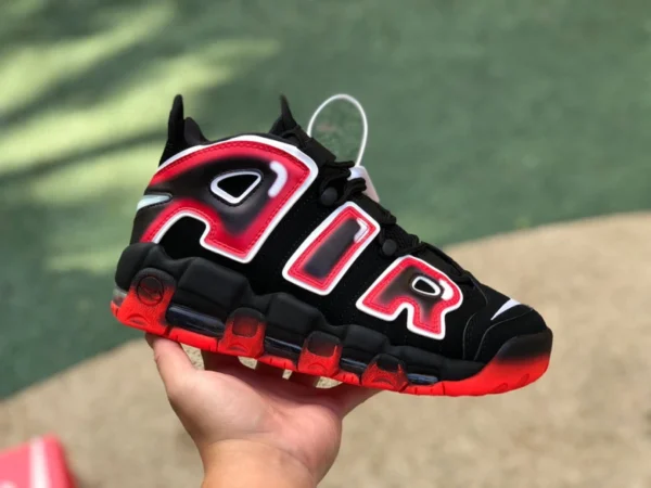 Big Air Pippen черно-красный градиент Nike Air More Uptempo 96 Big Air Pippen 917593-100