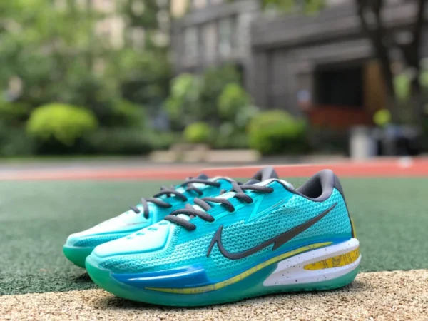 GT green NIKE Air Zoom GT Cut новые актуальные зеленые баскетбольные кроссовки зарубежной версии CZ0175-901