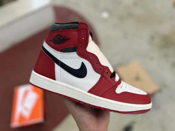 aj1 старый Чикаго и чистый оригинал Air Jordan1 Retro High Chicago Lost and Found AJ1 белый красный Чикаго ретро DZ