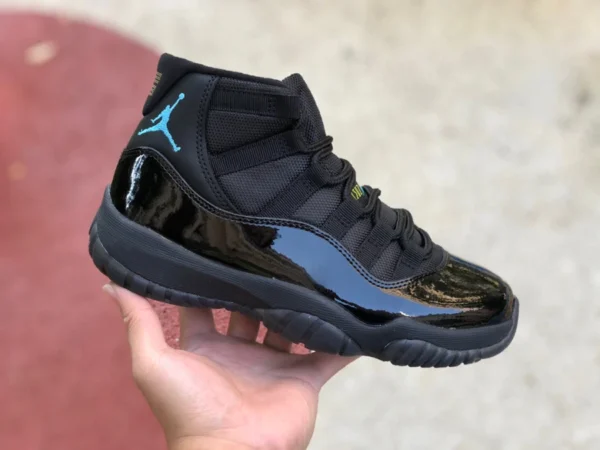 aj11 Gamma Blue Высокие парные туфли Air Jordan 11 Gamma AJ11 Gamma Blue 378038/378037-006