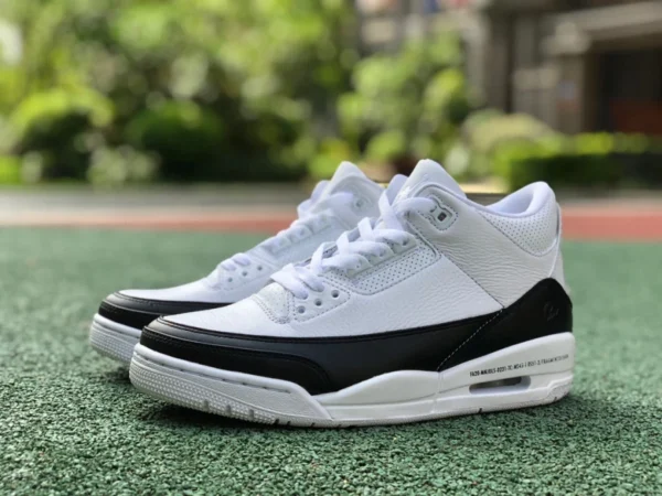 aj3 молния чистый оригинальный Air Jordan 3 AJ3 x фрагмент Хироши Фудзивара сустав большая молния DA3595-100