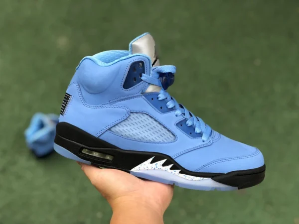 aj5 North Carolina синий оригинальный Air Jordan 5 "UNC" синий черный dv1310-401