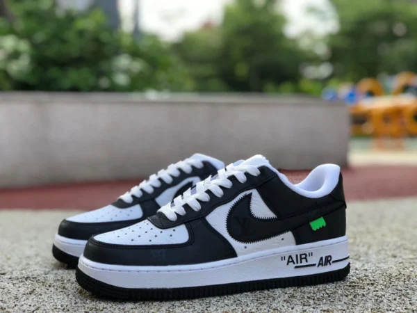 Шарнир Af1 LV Louis Vuitton LV x Nike Air Force 1 x кремовый шарнир AF1 Air Force One шарнир LV MS02