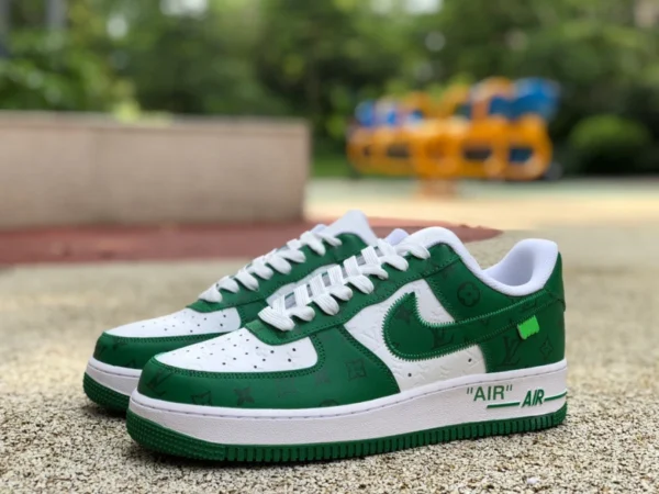 Шарнир Af1 LV Louis Vuitton LV x Nike Air Force 1 x кремовый шарнир AF1 Air Force One шарнир LV MS02