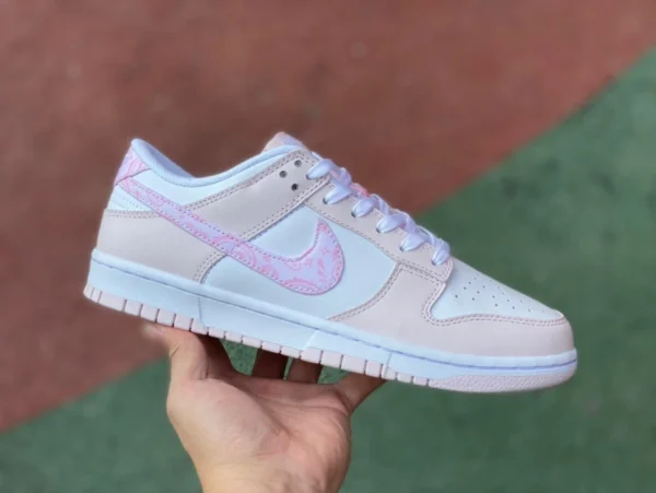 Dunk Pearl Pink Nike Dunk Low Pink Paisley Pearl Pink Повседневные кроссовки FD1449-100