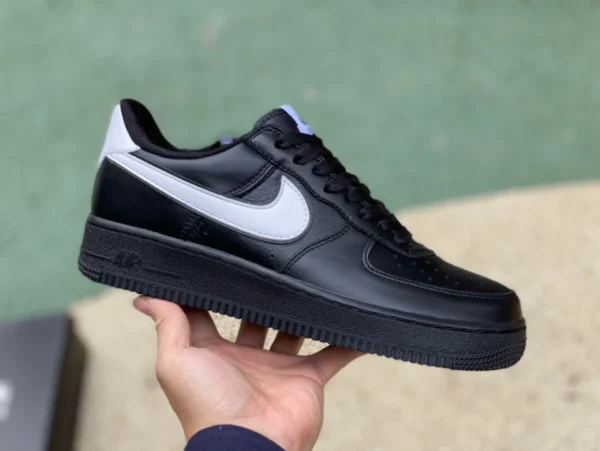 Air Force черно-белые низкие оригинальные оригинальные Nike Air Force 1 AF1 low vlone черно-белые CQ0492-001