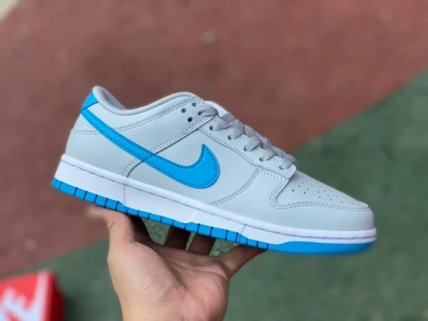 Dunk Grey North Carolina blue Nike Dunk Low Retro сине-серые амортизирующие износостойкие низкие кроссовки DV0831-001