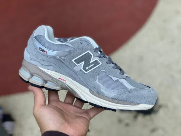 NB2002r серая мужская обувь NEW BALANCE, женская обувь серии 2002R, оригинальные серые кроссовки в стиле ретро для спорта и отдыха M2002RDM