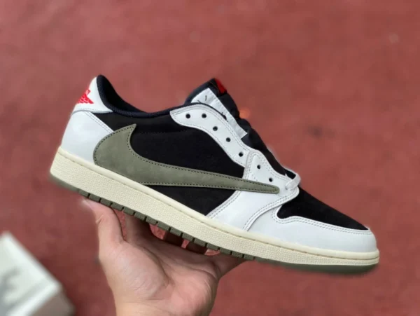 aj1 barb low оливково-зеленый LC Pure Original Travis Scott x Air Jordan 1 Low OG WMNS "Olive" DZ4137-106