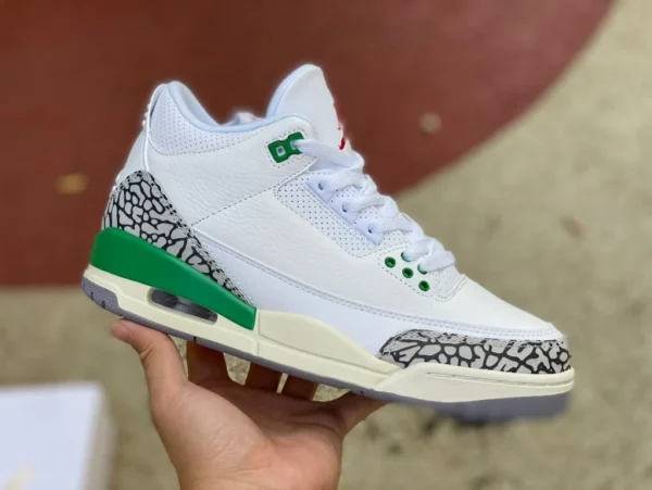 aj3 Белый Зеленый Lucky Green Air Jordan 3 Retro Lucky Green Lucky Green CK9246-136