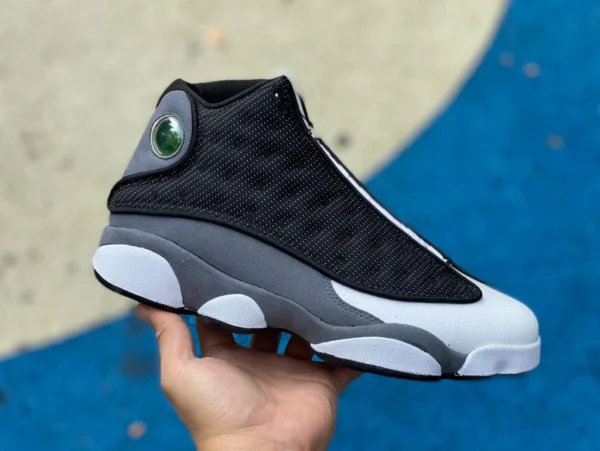 aj13 черно-белые высокие кроссовки Air Jordan 13 Black Flint black flint 3M со светоотражающим эффектом DJ5982-060